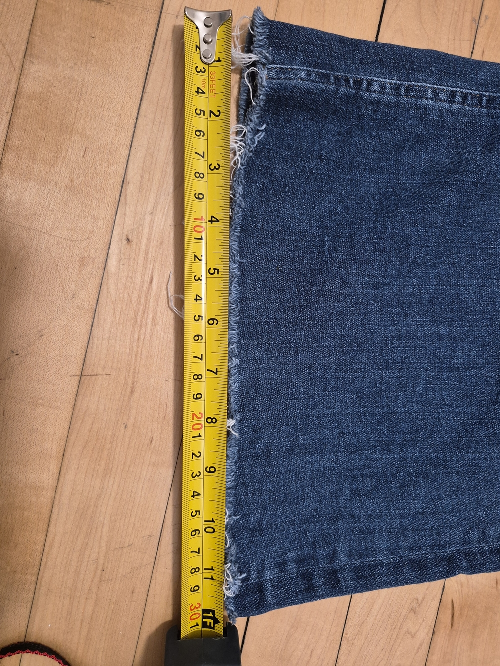 Citizens Of Humanity Wide Leg Ankle Jeans in Dark Blue Wash - Picture 7 of 14